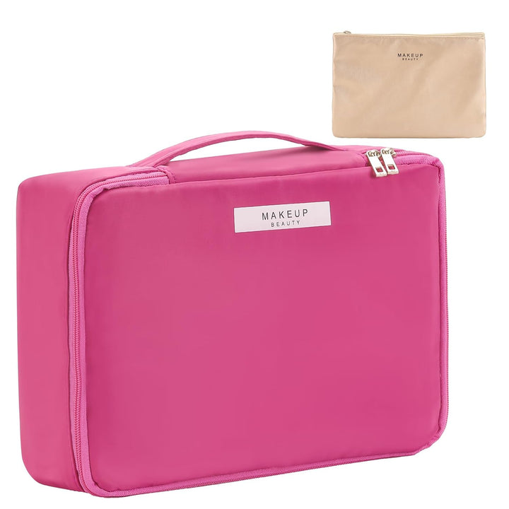 Travel Makeup Bag Cosmetic Bag Makeup Bag Toiletry Bag for Women and Men (Green)