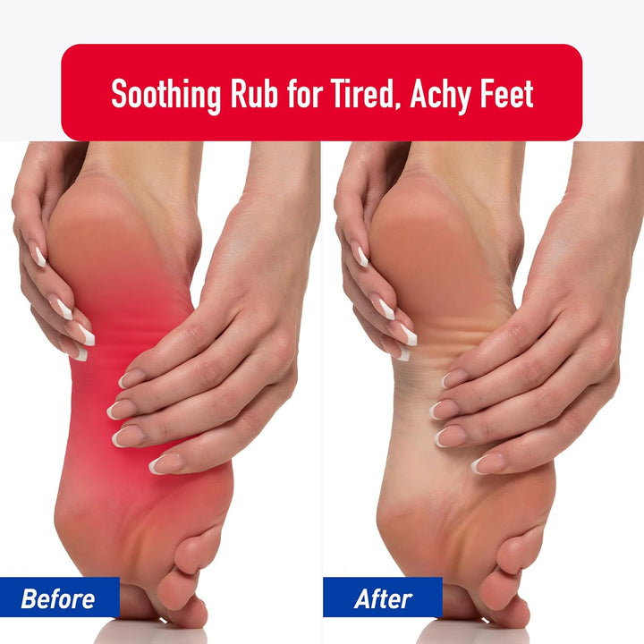 Epsom Salt Foot Gel, 4 Ounce, Soothing Relief for Painful, Tired, Aching Feet, Ditch the Foot Bath for Instant Relief