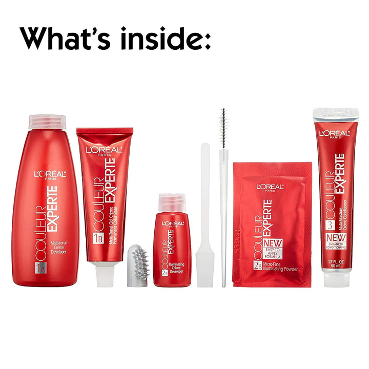 Couleur Experte 2-Step Home Hair Color and Highlights Kit, French Éclair