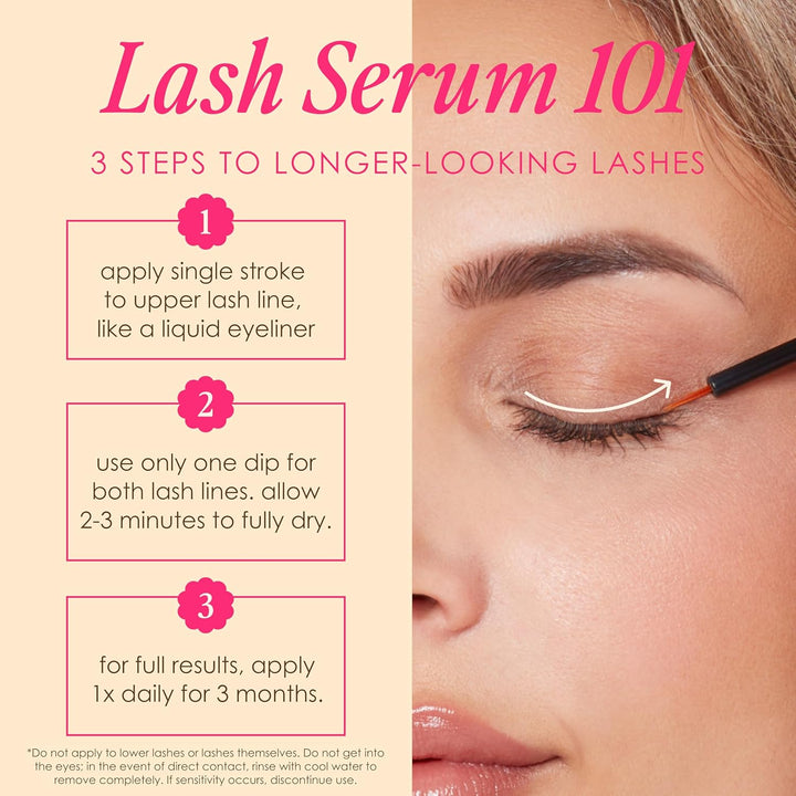 Grandelash-Md Lash Enhancing Serum - Peptide & Vitamin Infused Formula for Longer, Thicker, Fuller Looking Lashes - Ophthalmologist Tested, Cruelty-Free