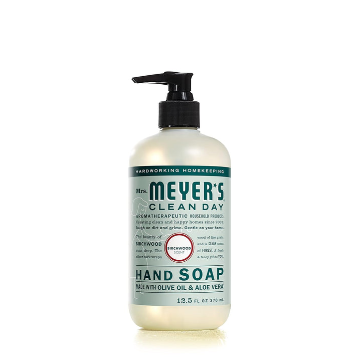 CLEAN DAY Hand Soap, Made with Essential Oils, Biodegradable Formula, Rain Water, 12.5 Fl. Oz - Pack of 3