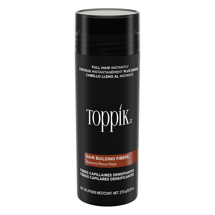 Toppik Hair Building Fibers, Fill in Fine or Thinning Hair Instantly Thicker, Fuller Looking Hair 9 Shades,4 Size Options
