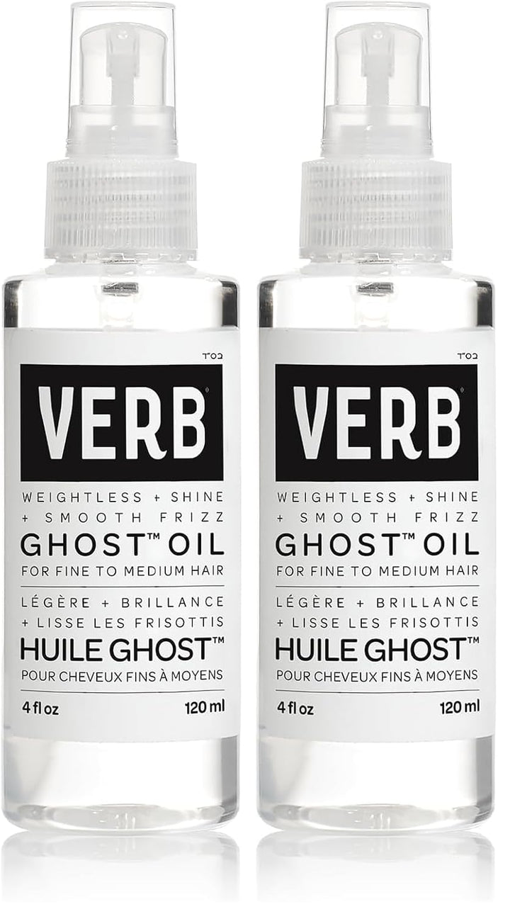 Ghost Oil - Weightless Hair Oil for Fine to Medium Hair - Smooths Frizz, Adds Shine - No Parabens, Gluten or Harmful Sulfates